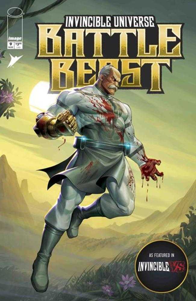 Invincible Universe Battle Beast 9 Cover H Dan Eder vs Variant - Cadets Toys & Comics