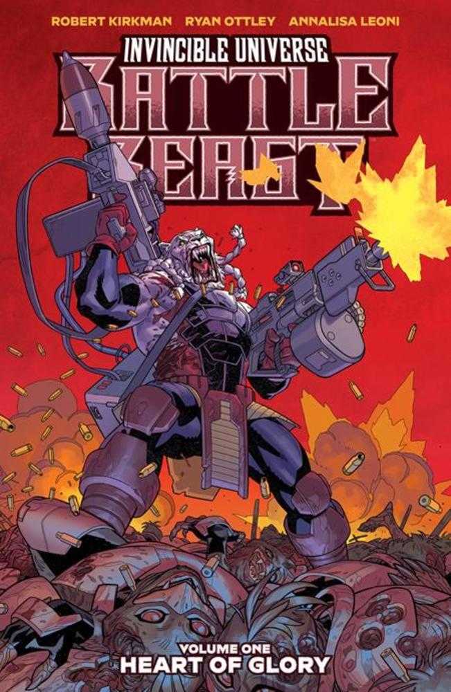 Universo Invincible Battle Beast TPB Volumen 01 Exclusivo para Mercado Directo Portada de Ryan Ottley y Annalisa Leoni