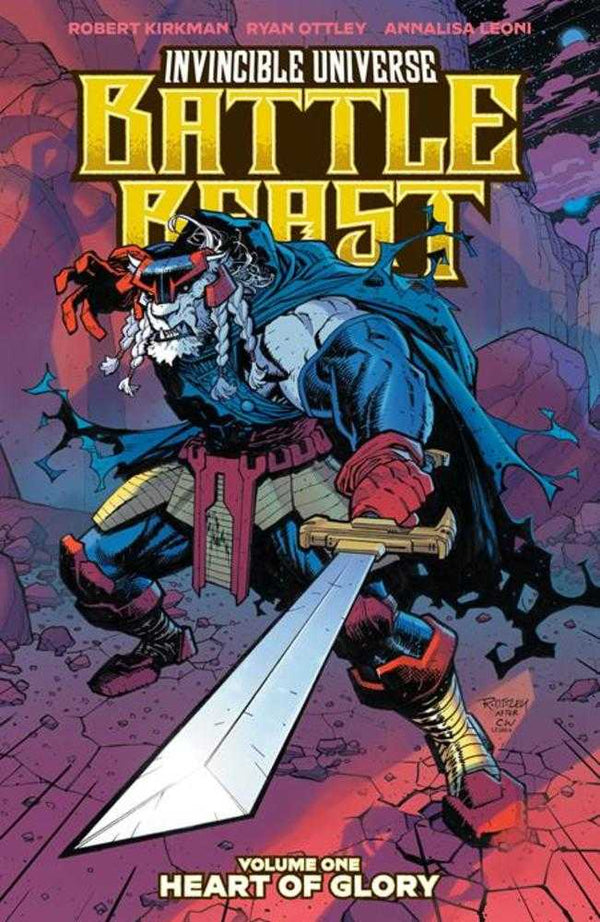 Invincible Universe Battle Beast TPB Volumen 01 Portada de Ryan Ottley y Annalisa Leoni
