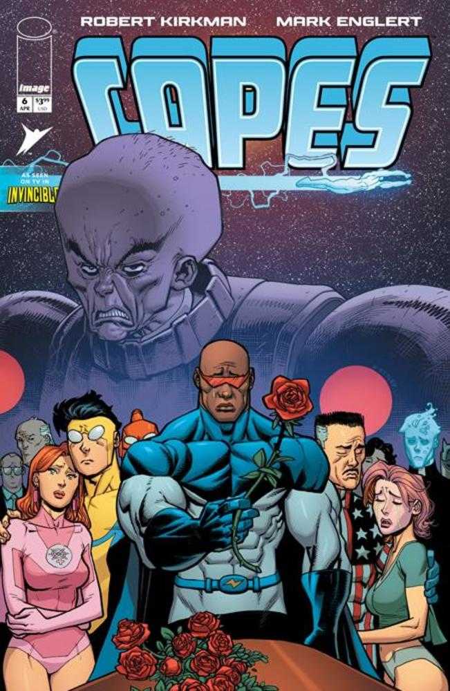 Invincible Universe Capes 6 Cover A Ryan Ottley & Dave Mccaig - Cadets Toys & Comics