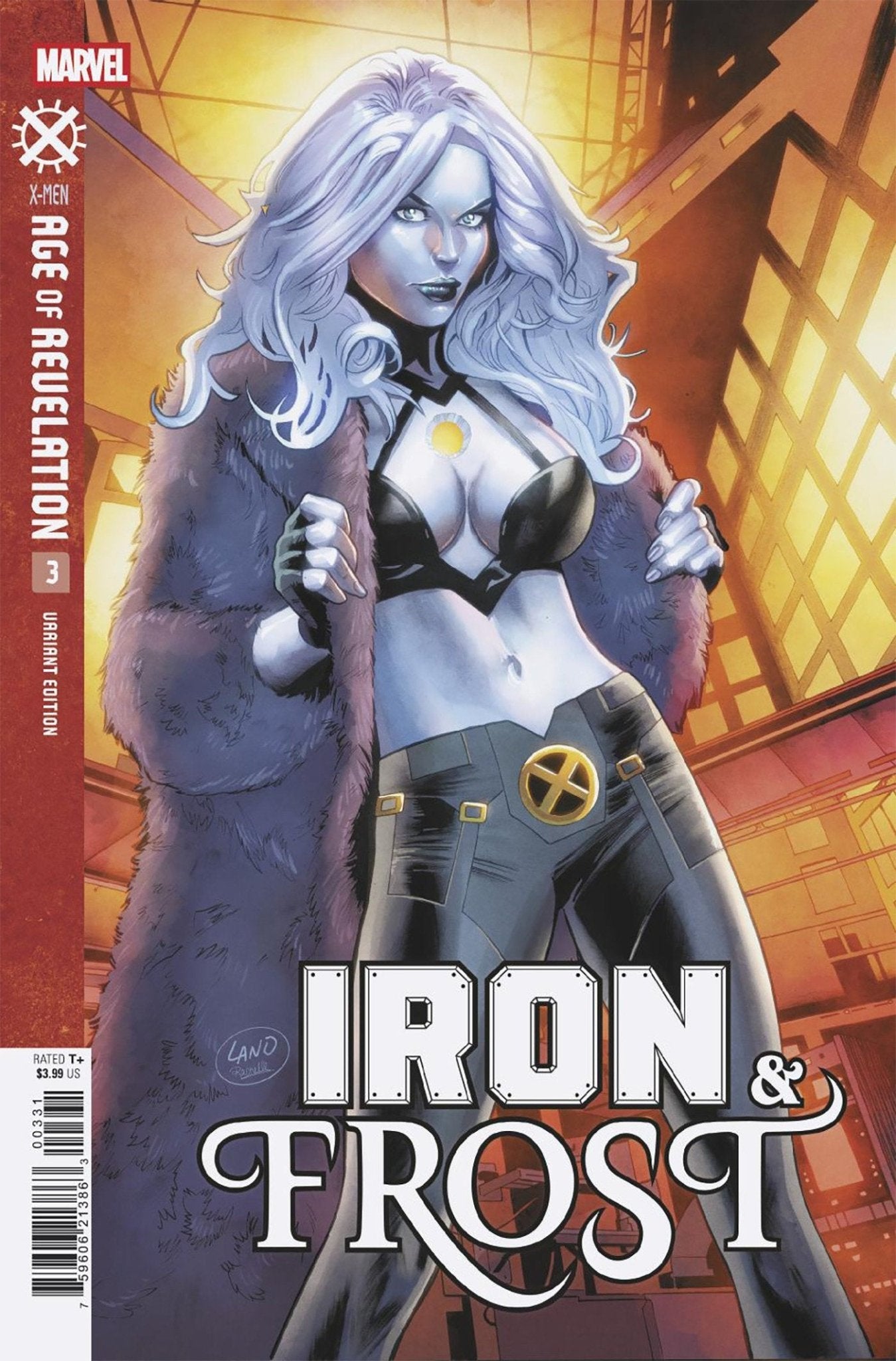 Iron & Frost 3 Greg Land Variant [AOR] - Cadets Toys & Comics
