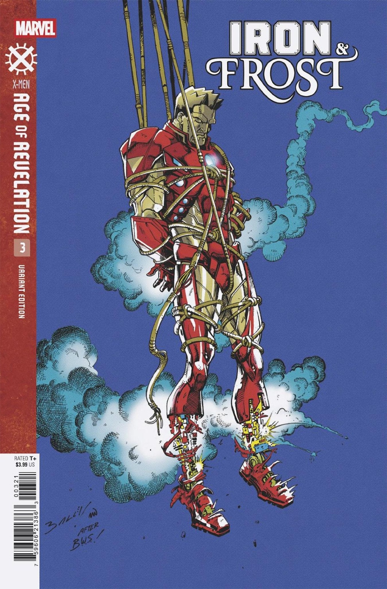 Iron & Frost 3 Mark Bagley Variant [AOR] - Cadets Toys & Comics