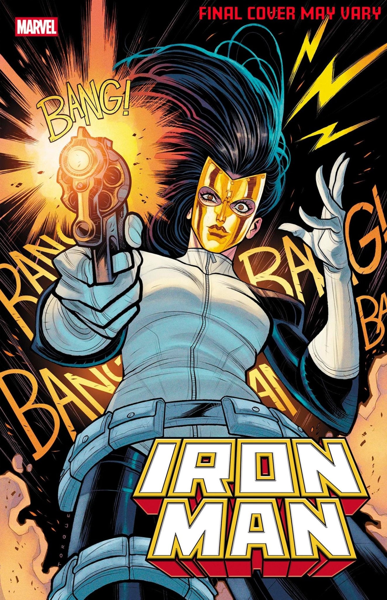 Iron Man 1 Elizabeth Torque Madame Masque Variant - Cadets Toys & Comics