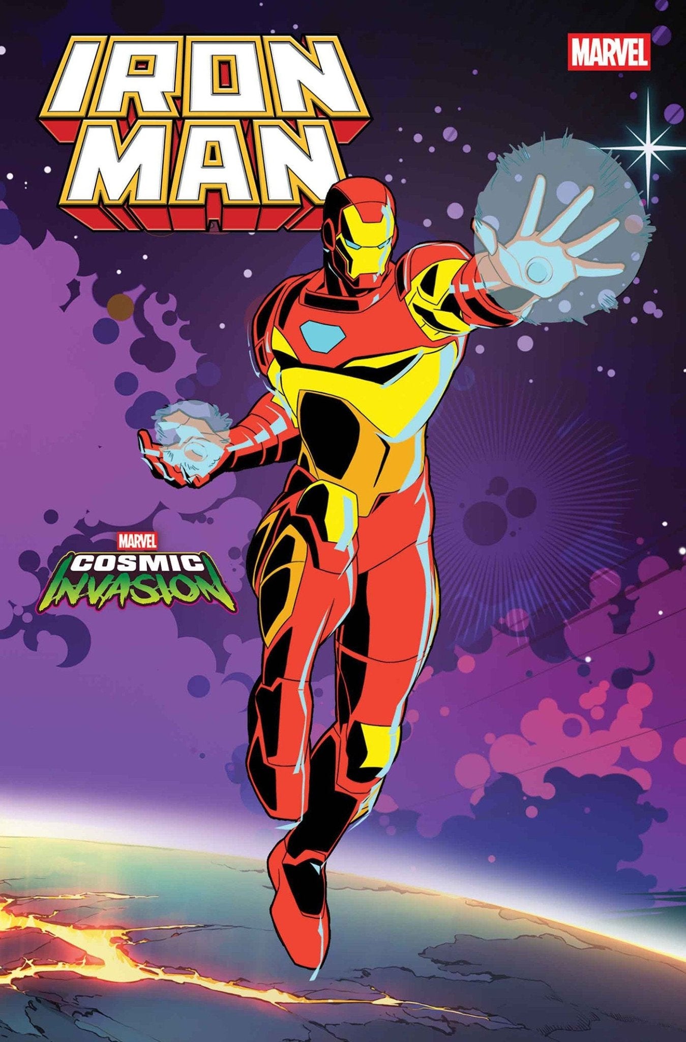 Iron Man 1 Marvel Cosmic Invasion Variant - Cadets Toys & Comics