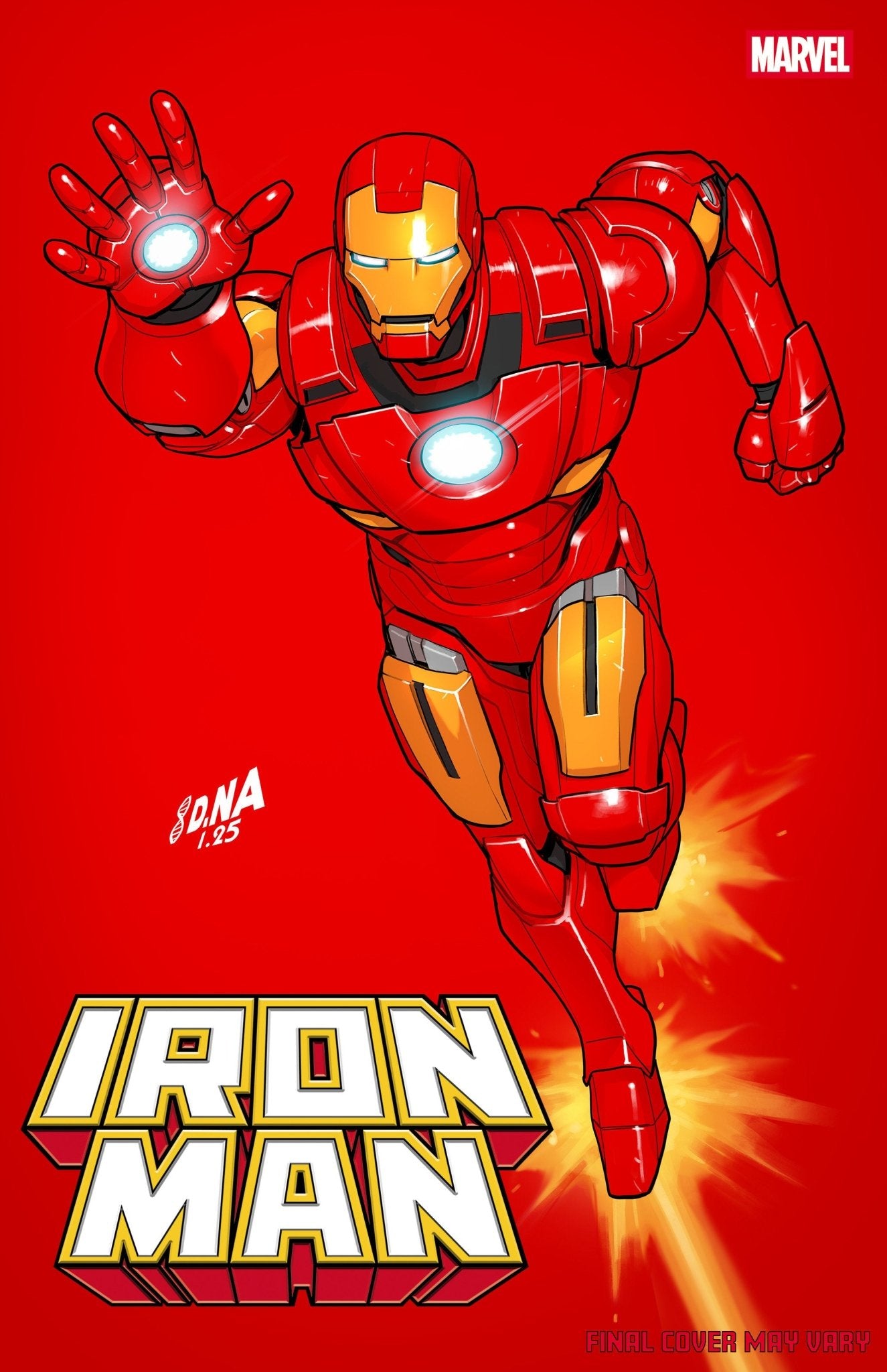 Iron Man 2 David Nakayama Color Block Red Variant - Cadets Toys & Comics
