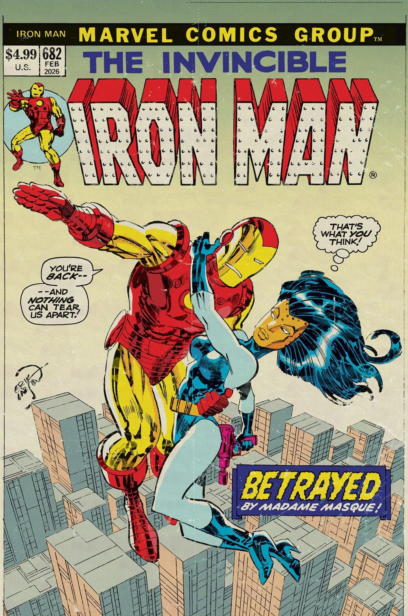 Iron Man 2 Erik Larsen Variant - Cadets Toys & Comics