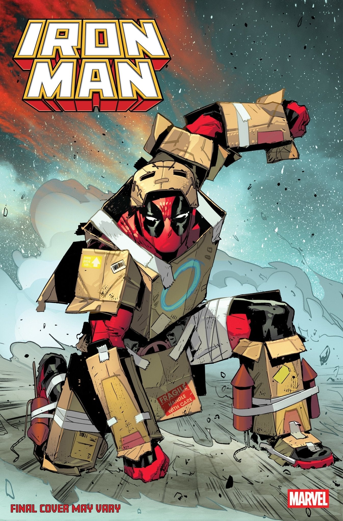 Iron Man 3 Matteo Lolli April Pool's Day Variant - Cadets Toys & Comics