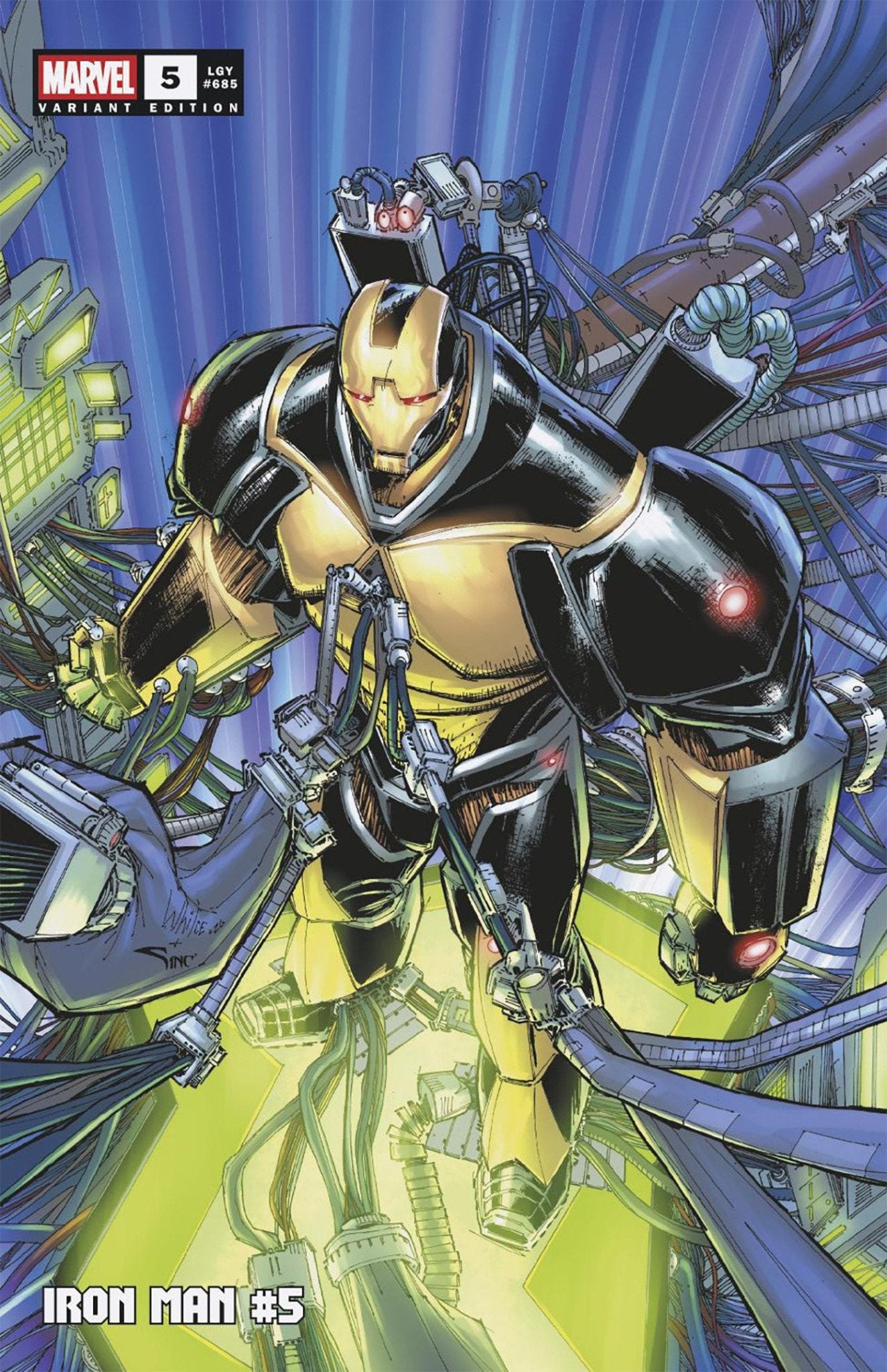 Iron Man 5 Whilce Portacio Advanced Iron Man Variant - Cadets Toys & Comics