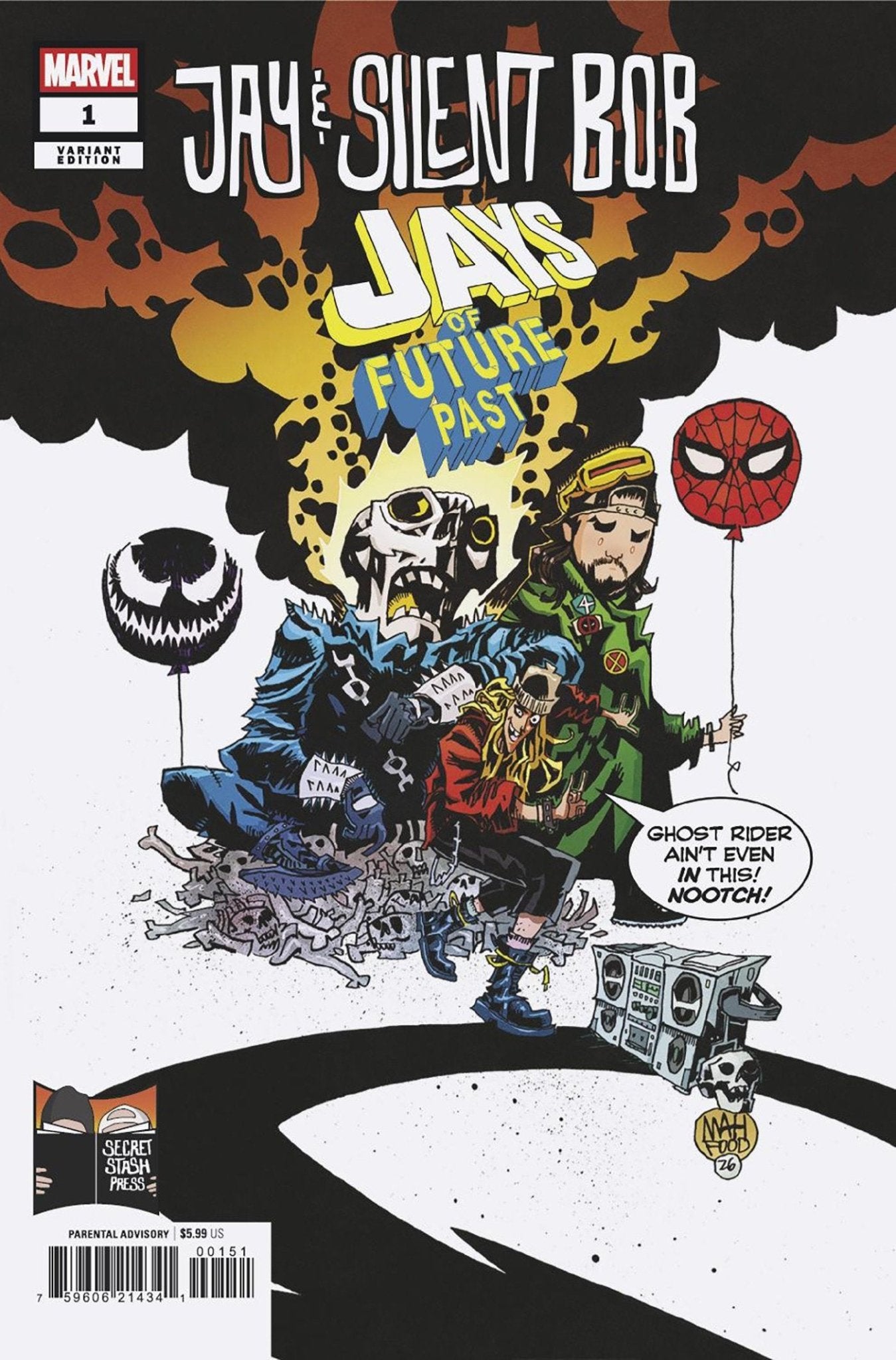 Jay & Silent Bob: Jays Of Future Past 1 Jim Mahfood Variant - Cadets Toys & Comics
