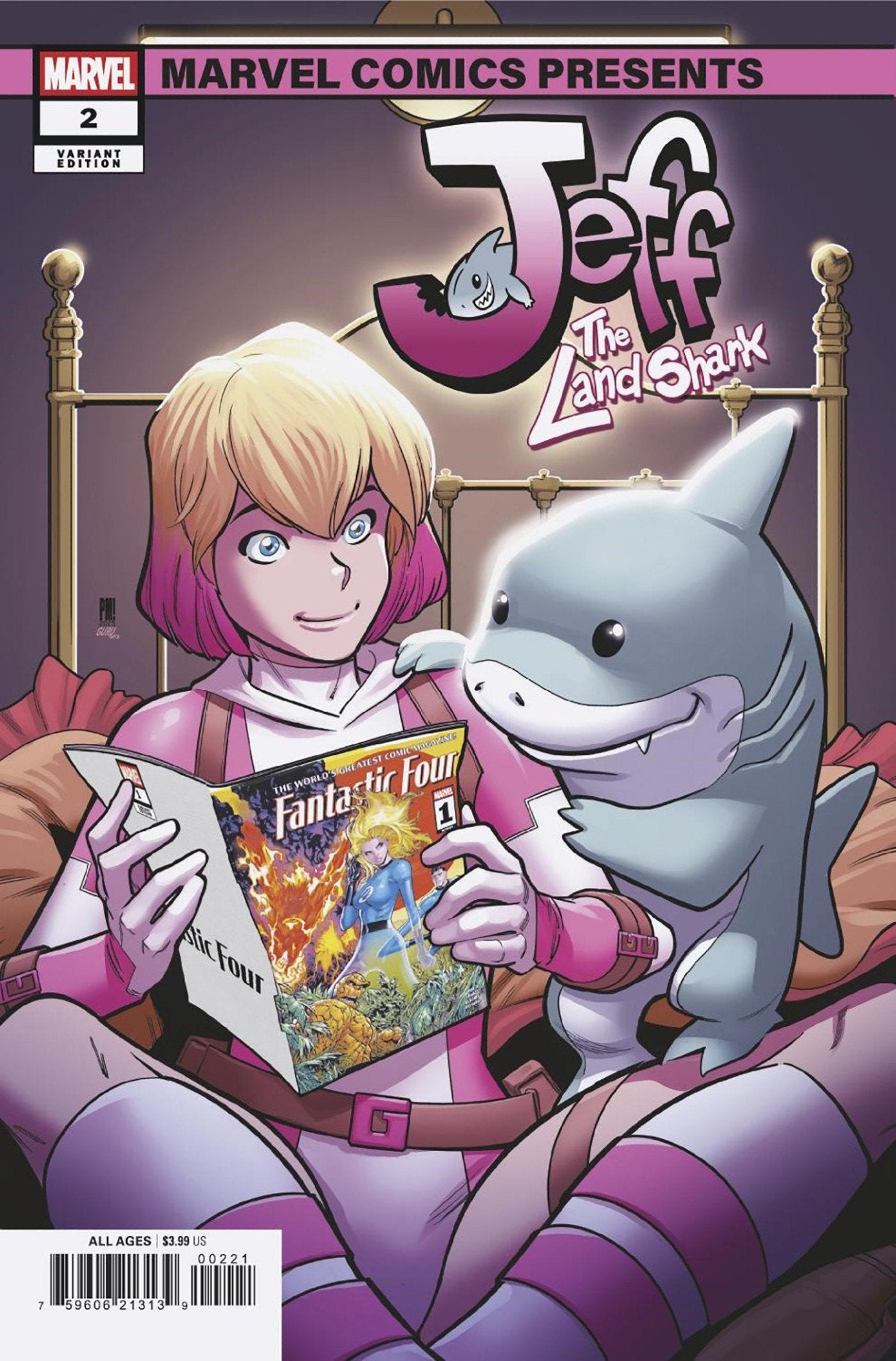 Jeff el Tiburón Terrestre #2 Paco Medina Marvel Comics Presenta Variante