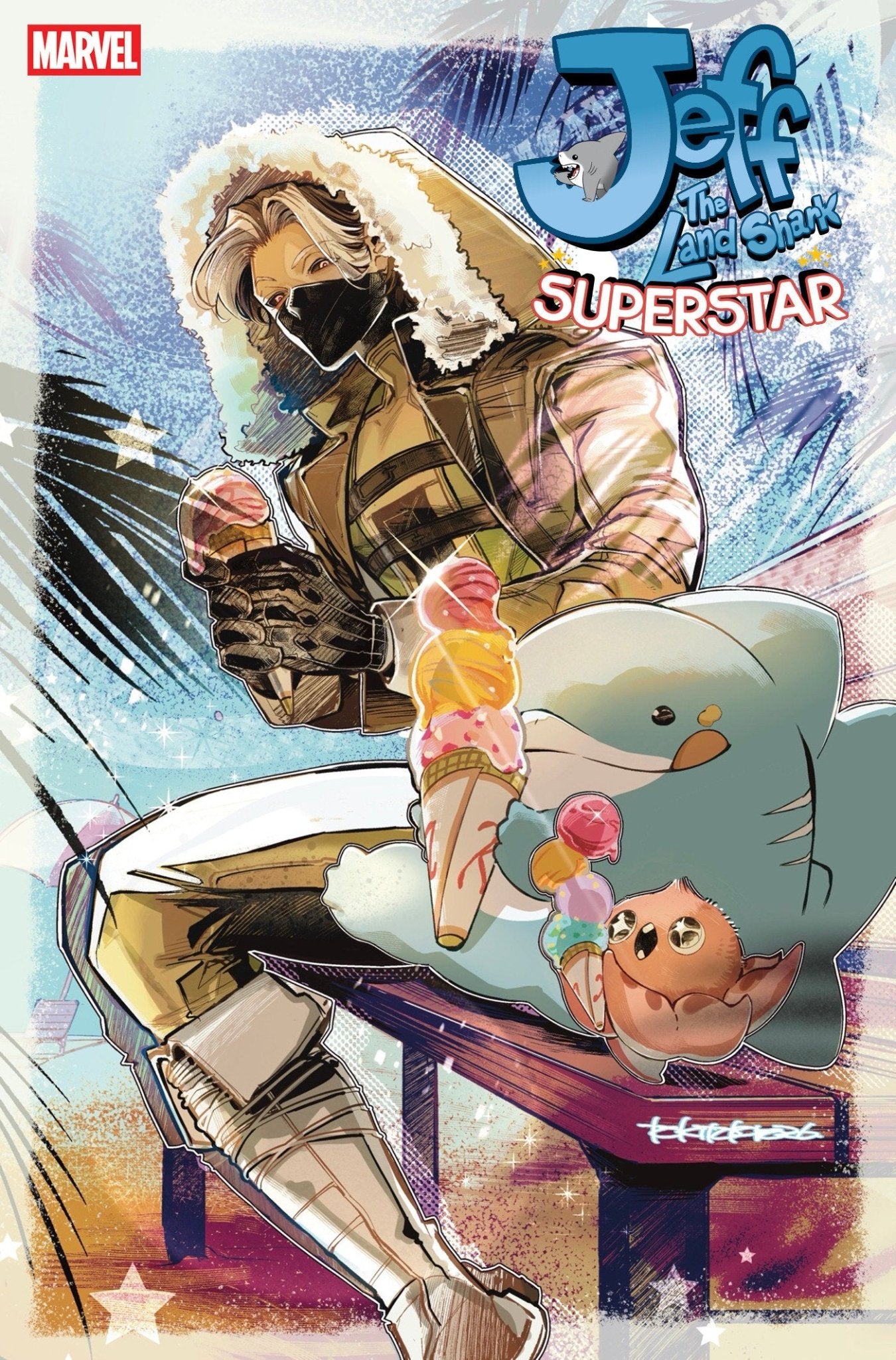 Jeff The Land Shark: Superstar 1 Tokitokoro Variant - Cadets Toys & Comics