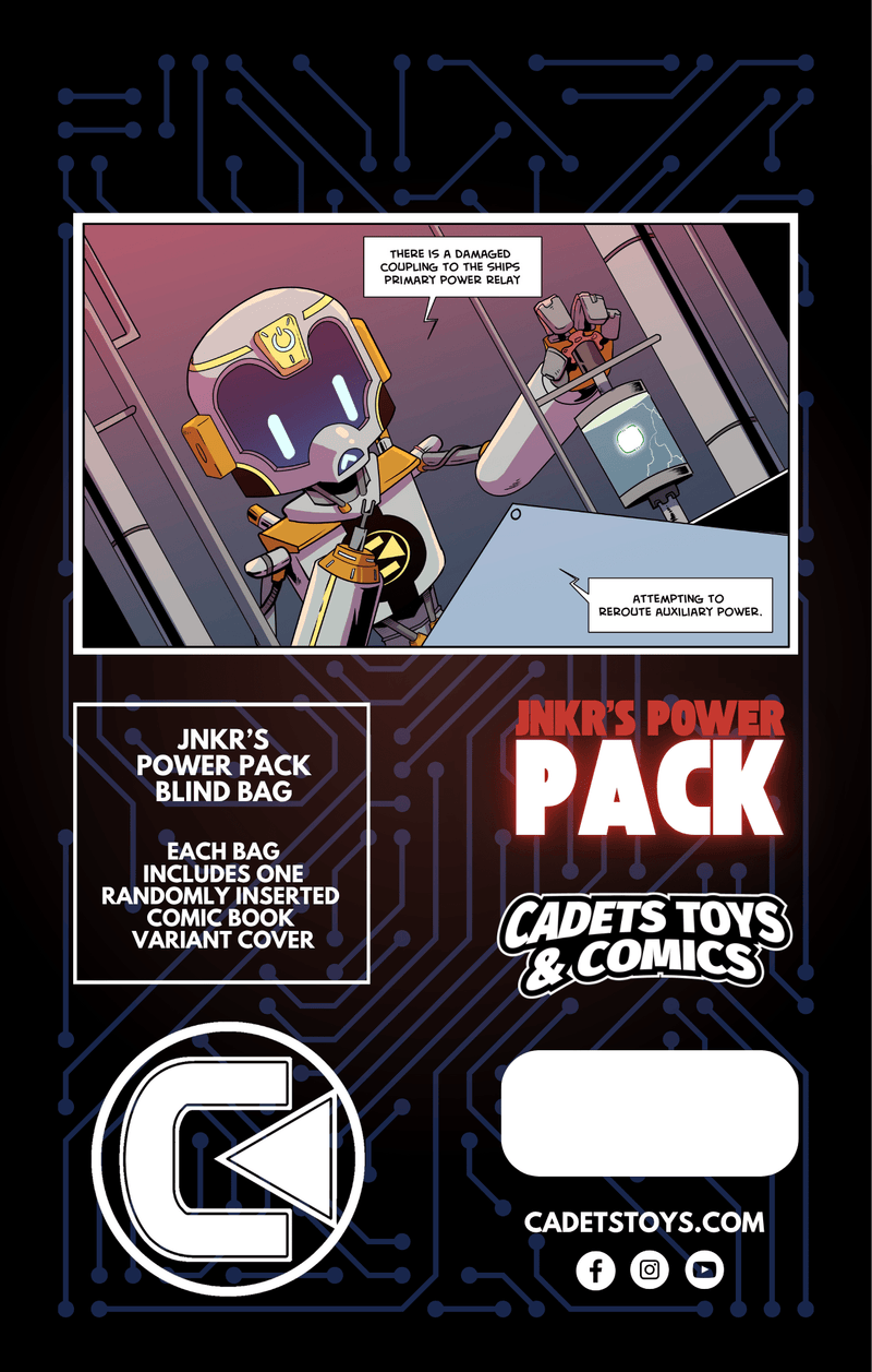 Bolsa sorpresa de cómics Power Pack de JNKR