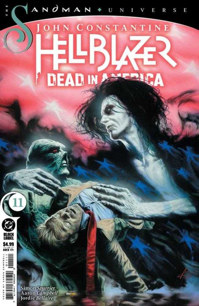 John Constantine Hellblazer Dead In America 11 (Of 11) Cover A Aaron Campbel (Mature) - Cadets Toys & Comics
