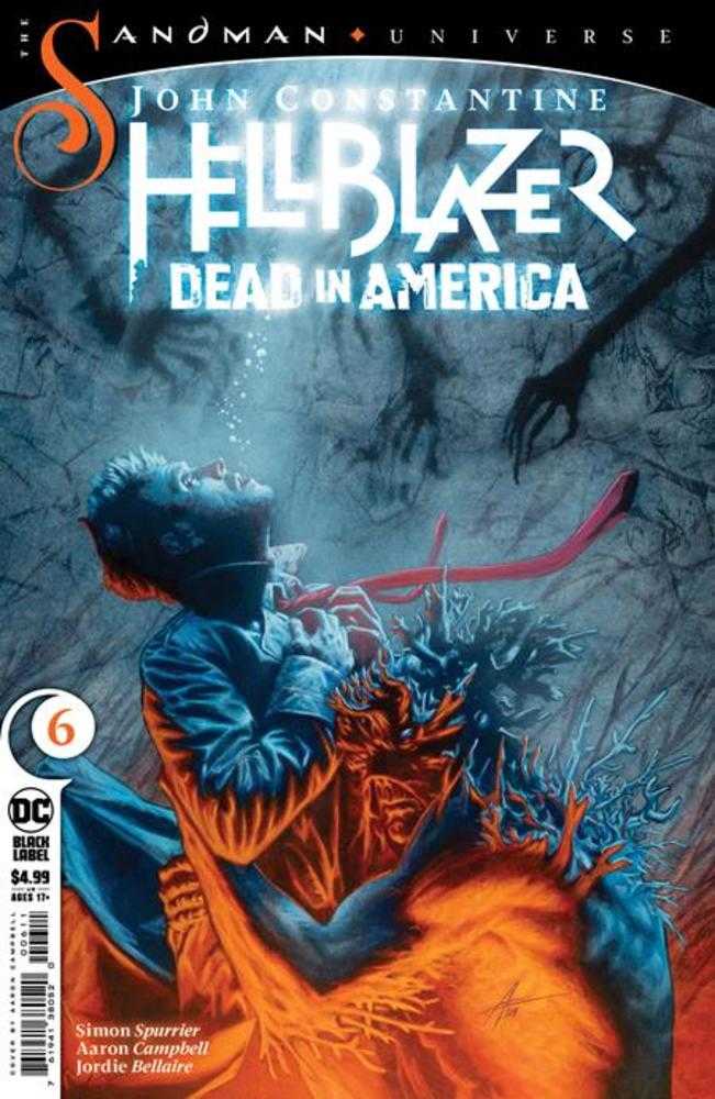 John Constantine Hellblazer Dead In America 6 (Of 9) Cover A Aaron Campbell (Mature) - Cadets Toys & Comics