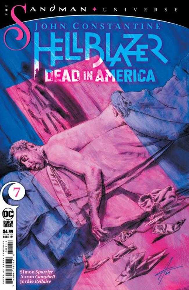 John Constantine Hellblazer Dead In America 7 (Of 11) Cover A Aaron Campbell (Mature) - Cadets Toys & Comics