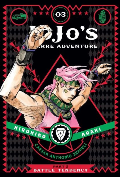 JoJo's Bizarre Adventure Vol : Part 2--Battle Tendency, Vol. 3 (3)