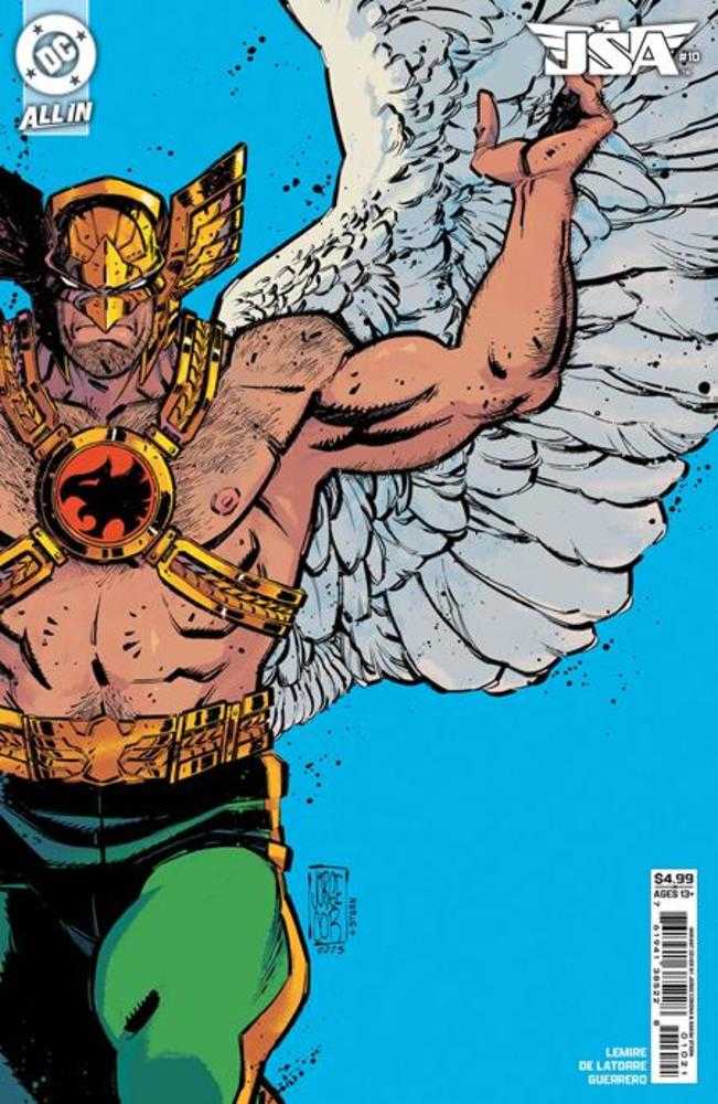 JSA #10 Portada B Jorge Corona Variante en cartulina