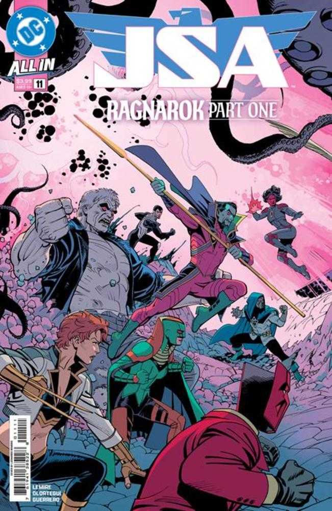 JSA #11 Portada A Leonardo Romero