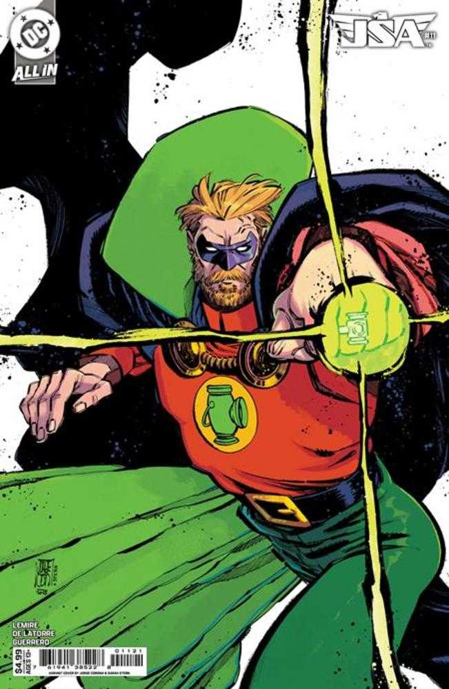 JSA #11 Portada B Jorge Corona Variante en cartulina