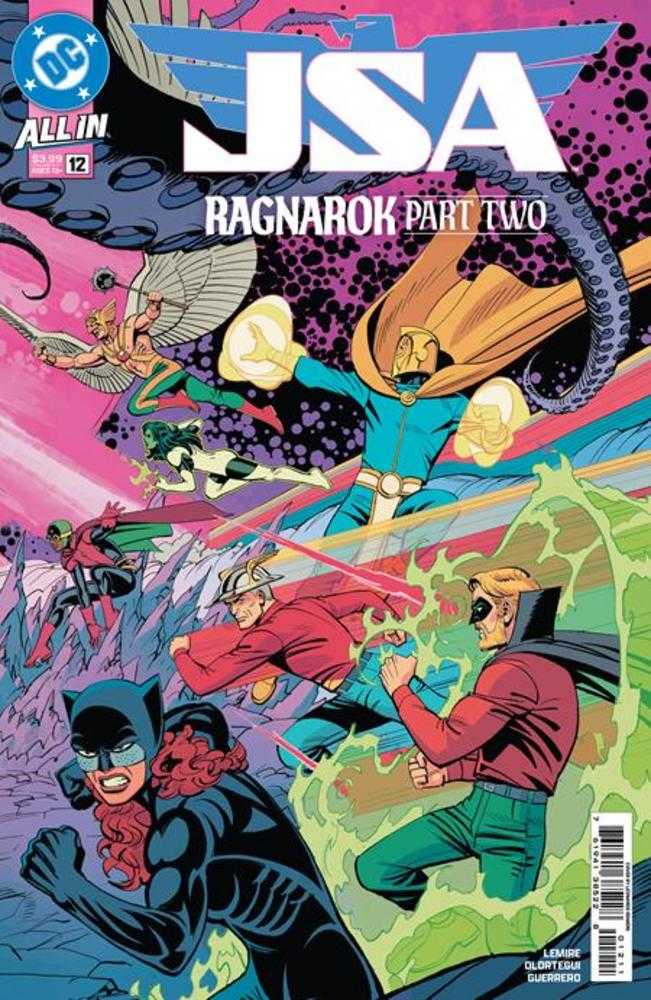 JSA #12 Portada A Leonardo Romero