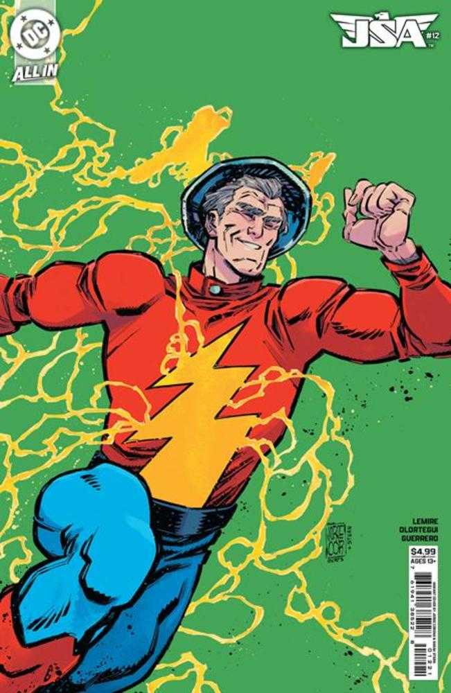 JSA #12 Portada B Jorge Corona Variante en cartulina
