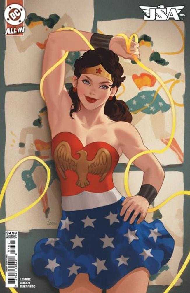 JSA 15 Cover B Lesley Leirix Li Card Stock Variant - Cadets Toys & Comics