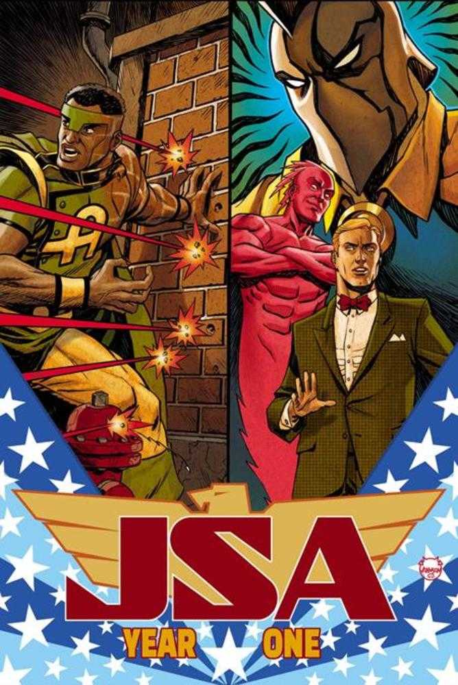 JSA 17 Cover A Dave Johnson - Cadets Toys & Comics