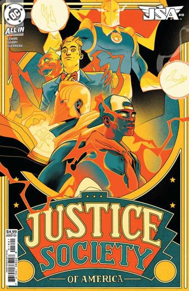 JSA 18 Cover B Matt Taylor Card Stock Variant - Cadets Toys & Comics