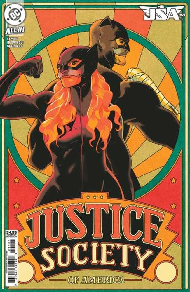 JSA 21 Cover B Matt Taylor Card Stock Variant - Cadets Toys & Comics