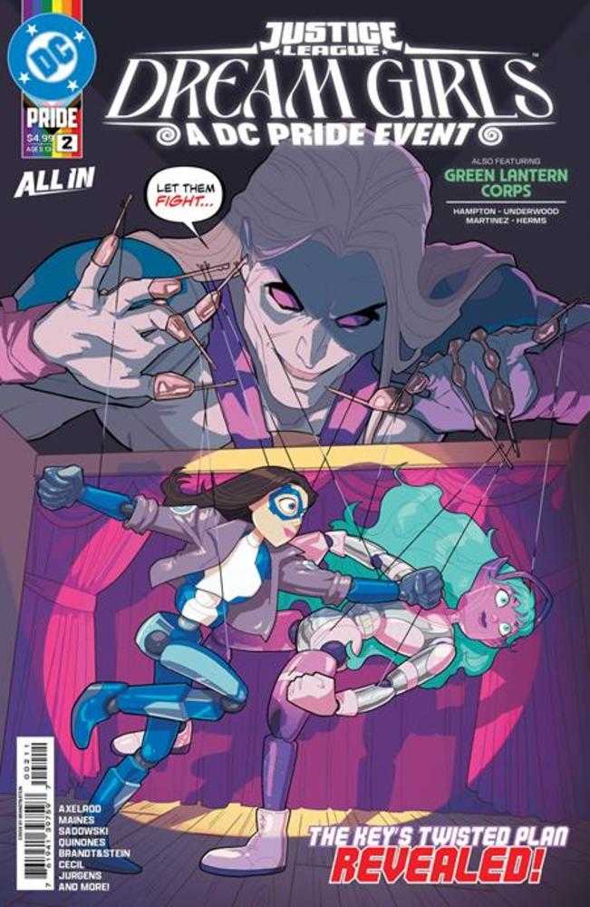 Justice League Dream Girls A DC Pride Event 2 (Of 4) Cover A Brandt&Stein - Cadets Toys & Comics