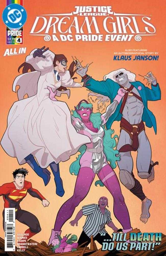 Justice League Dream Girls A DC Pride Event 4 (Of 4) Cover A Brandt&Stein - Cadets Toys & Comics