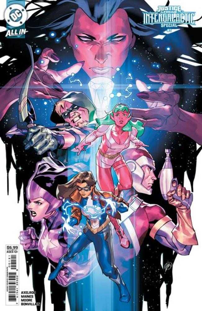 Justice League Intergalactic Special 1 (One Shot) Cover B Yasmine Putri Card Stock Variant - Cadets Toys & Comics