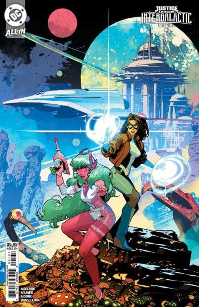 Justice League Intergalactic Special 1 (One Shot) Cover C Dan Mora Card Stock Variant - Cadets Toys & Comics