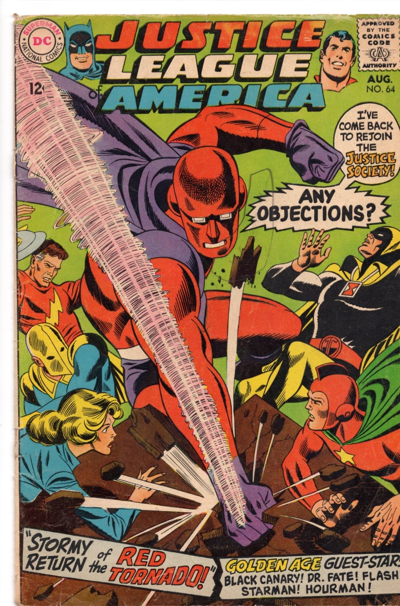 Justice League of America 64 (1960 1st Series) - Cadets Toys & Comics