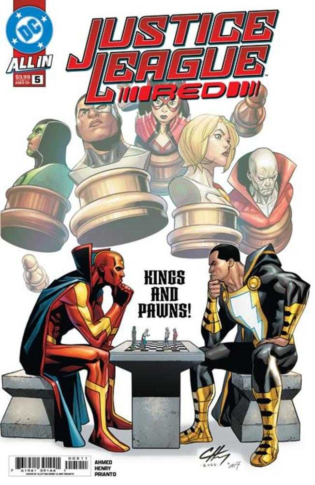 Justice League Red 5 (Of 6) Cover A Clayton Henry - Cadets Toys & Comics