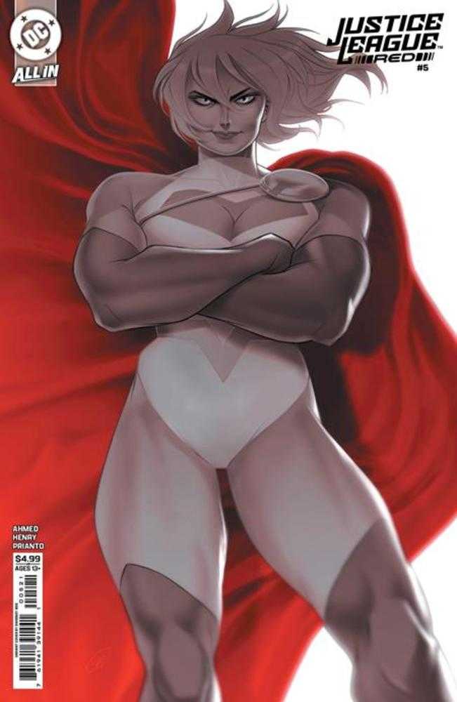Justice League Red 5 (Of 6) Cover B Sweeney Boo Card Stock Variant - Cadets Toys & Comics