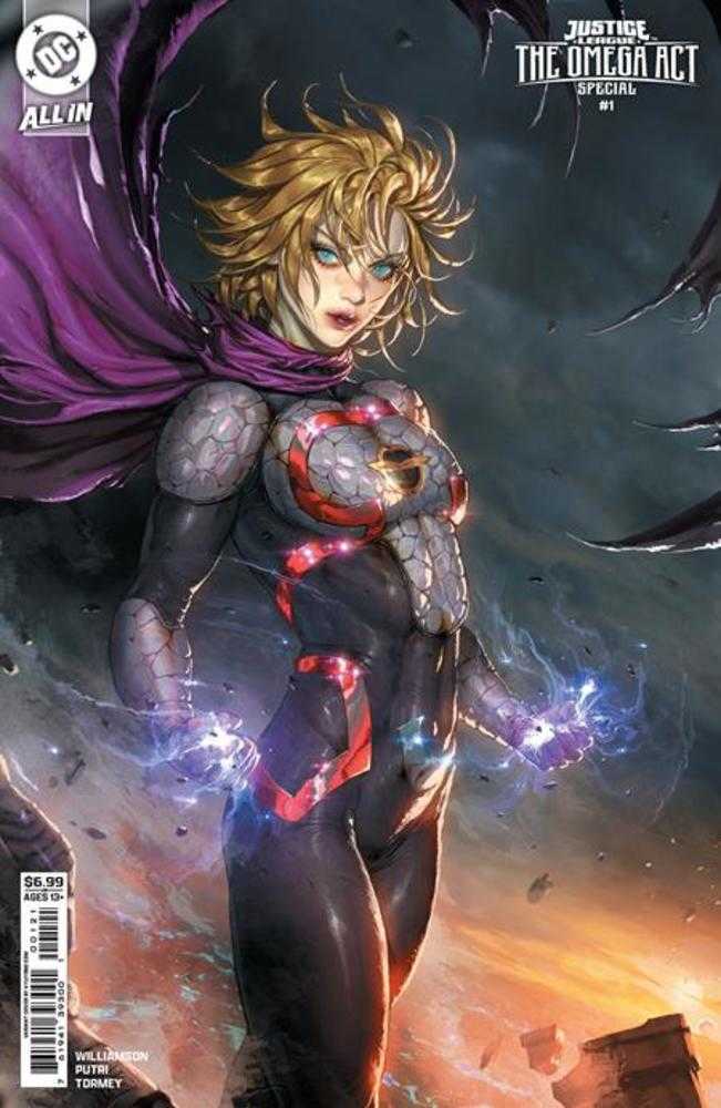 Liga de la Justicia El Acto Omega Especial #1 (Número Único) Portada B Variante en Cartulina de Kyuyong Eom (DC KO)