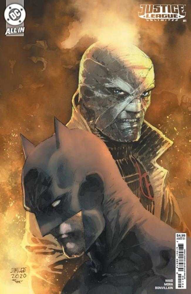 Comic book cover featuring Batman and Hush.