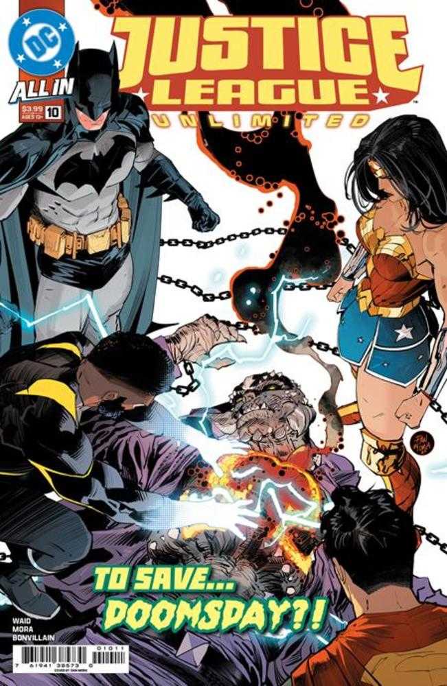 Liga de la Justicia Ilimitada n.° 10 Portada A Dan Mora