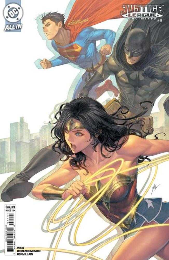 Liga de la Justicia Ilimitada #11 Portada D Variante en cartulina Homera
