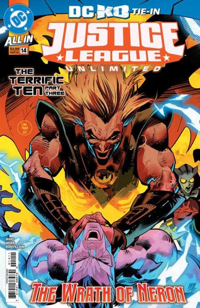 Justice League Unlimited 14 Cover A Dan Mora (DC K.O.) - Cadets Toys & Comics