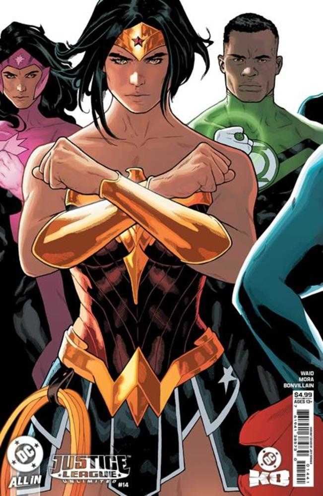 Justice League Unlimited 14 Cover C Jeff Spokes Card Stock Variant (DC K.O.) - Cadets Toys & Comics
