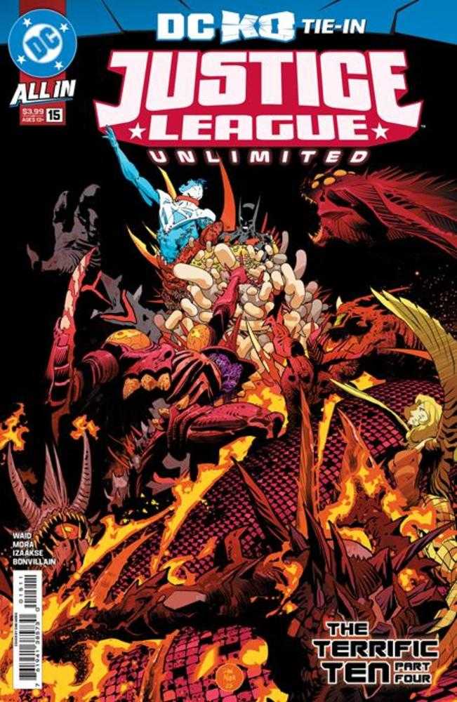 Justice League Unlimited 15 Cover A Dan Mora (DC K.O.) - Cadets Toys & Comics