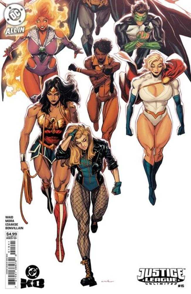 Justice League Unlimited 15 Cover D Kris Anka Card Stock Variant (DC K.O.) - Cadets Toys & Comics