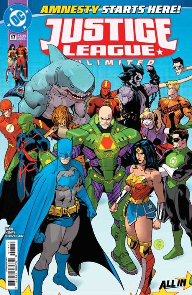 Justice League Unlimited 17 Cover A Dan Mora - Cadets Toys & Comics