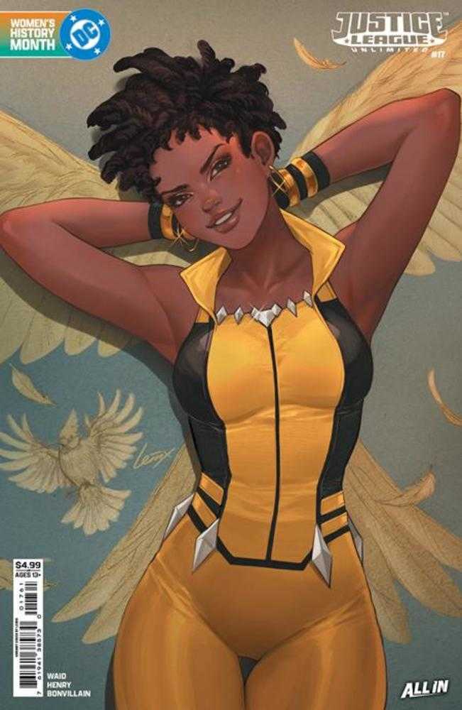 Justice League Unlimited 17 Cover F Lesley Leirix Li International Women’s Day Card Stock Variant - Cadets Toys & Comics