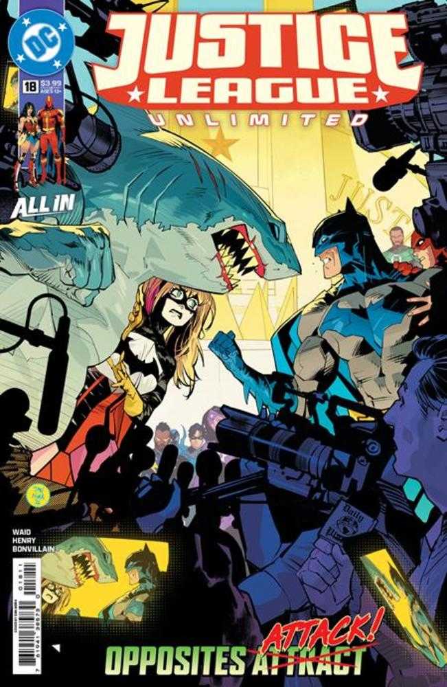 Justice League Unlimited 18 Cover A Dan Mora (DC K.O.) - Cadets Toys & Comics