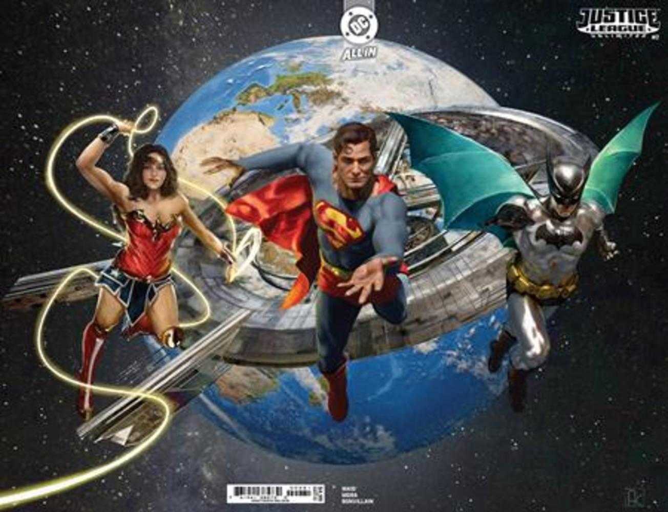 Justice League Unlimited 2 Cover D Ariel Colon Wraparound Card Stock Variant - Cadets Toys & Comics