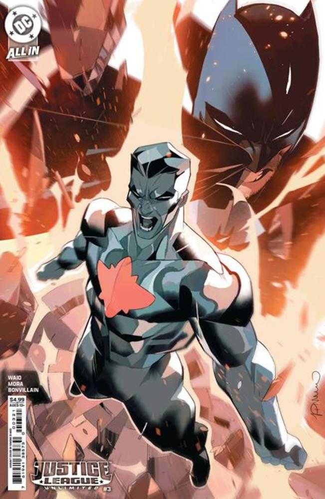 Justice League Unlimited 3 Cover B Simone Di Meo Card Stock Variant - Cadets Toys & Comics