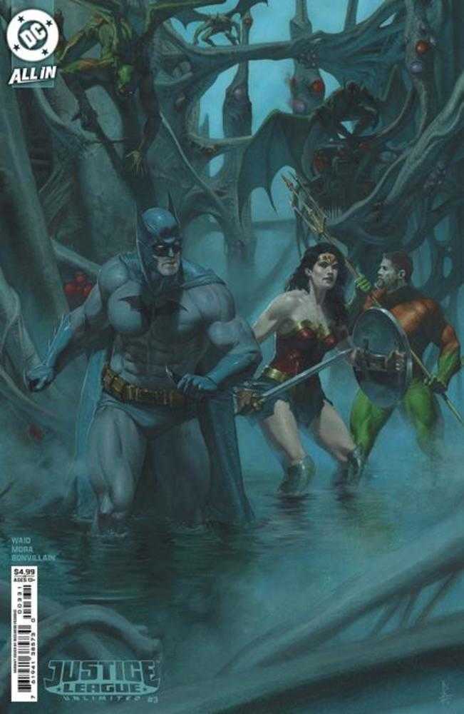 Justice League Unlimited 3 Cover D Riccardo Federici Card Stock Variant - Cadets Toys & Comics